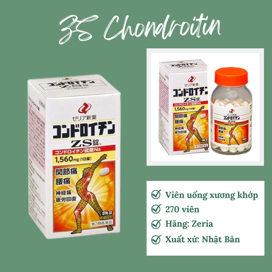 Viên uống ZS Chondroitin Nhật 270 viên healthplusstore.vn