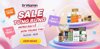 Đón Ngàn Deal Đỉnh Mừng Đại Lễ 2/9 Và Trung Thu 2022 Cùng DrVitamin